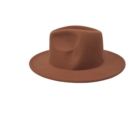 NWT Universal Thread Felt Brown Adjustable Boho Western Hat size S/M - Picture 6 of 7
